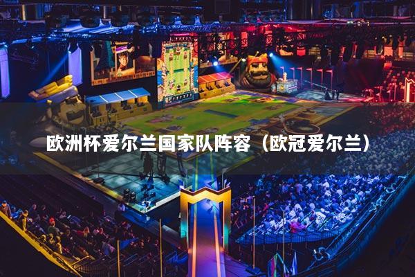 欧洲杯爱尔兰国家队阵容（欧冠爱尔兰）