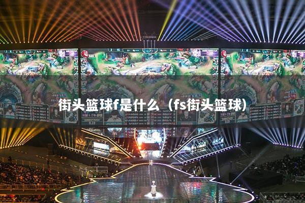 街头篮球f是什么（fs街头篮球）