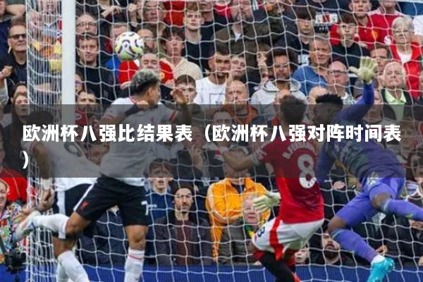 欧洲杯八强比结果表（欧洲杯八强对阵时间表）