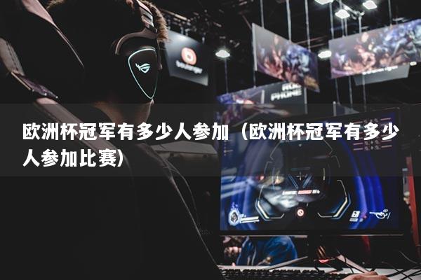 欧洲杯冠军有多少人参加（欧洲杯冠军有多少人参加比赛）